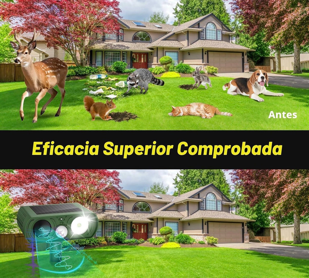 Repelente solar ultrasonido