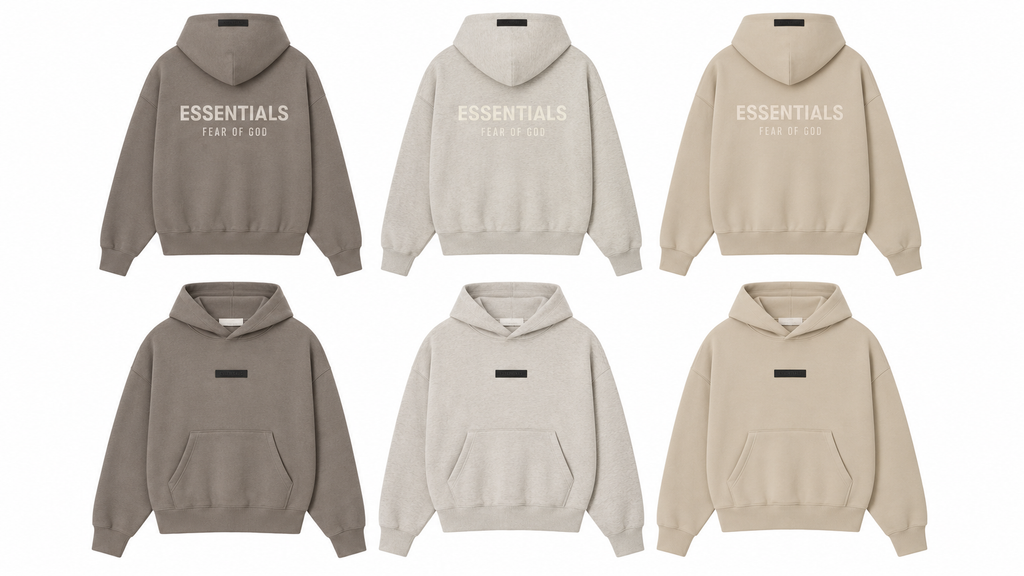 Men’s Oversized Hoodie – Neutral Colors