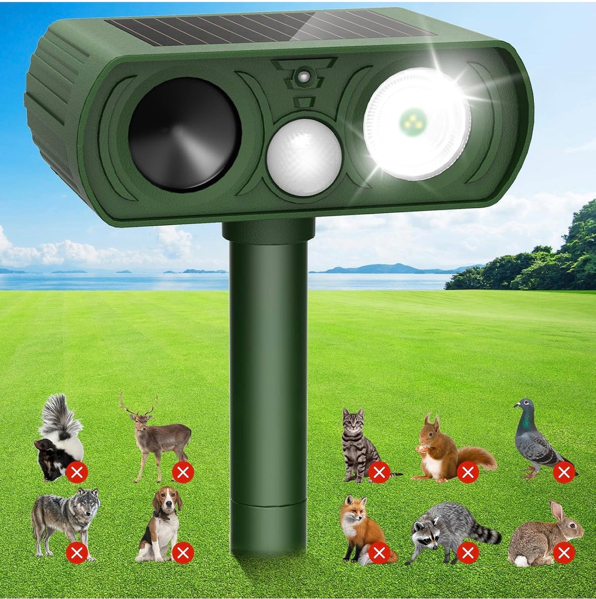 Repelente solar ultrasonido