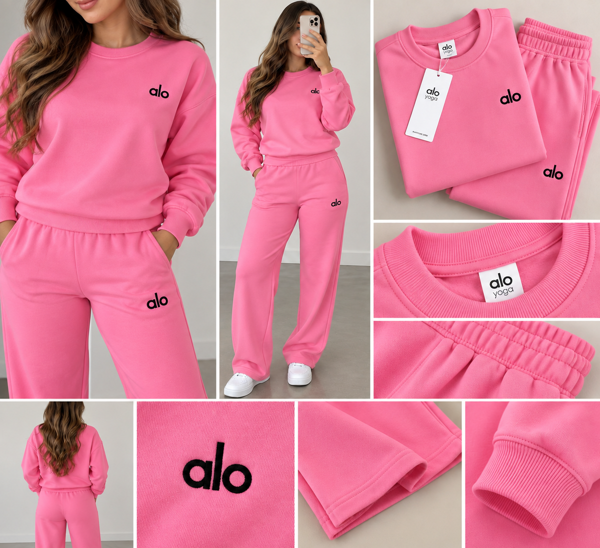 Women’s Pink 2-Piece Lounge Set