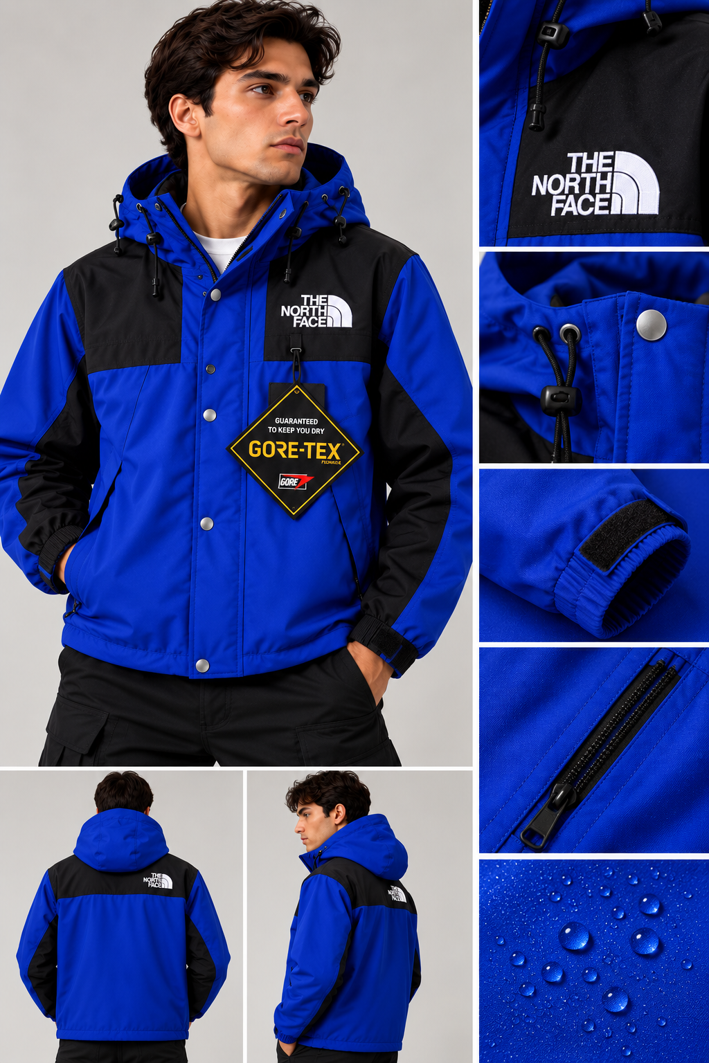 Men’s Waterproof Hooded Jacket